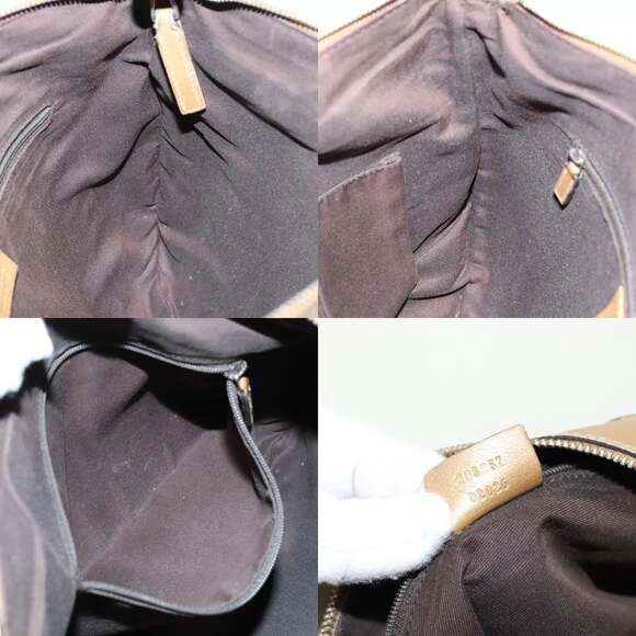 GUCCI GG Crystal Shoulder Bag Gold Tone Gold - Picture 12 of 12